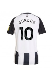 Newcastle United Anthony Gordon #10 Fotballdrakt Hjemme Klær Dame 2024-25 Korte ermer